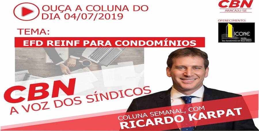 EFD REINF para condomínios por Ricardo Karpat